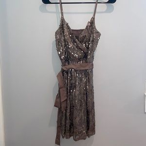 Cute short glittery dress from Express